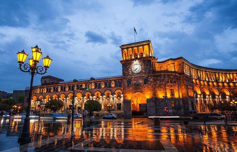 Hotel California Boutique Yerevan Bagian luar foto